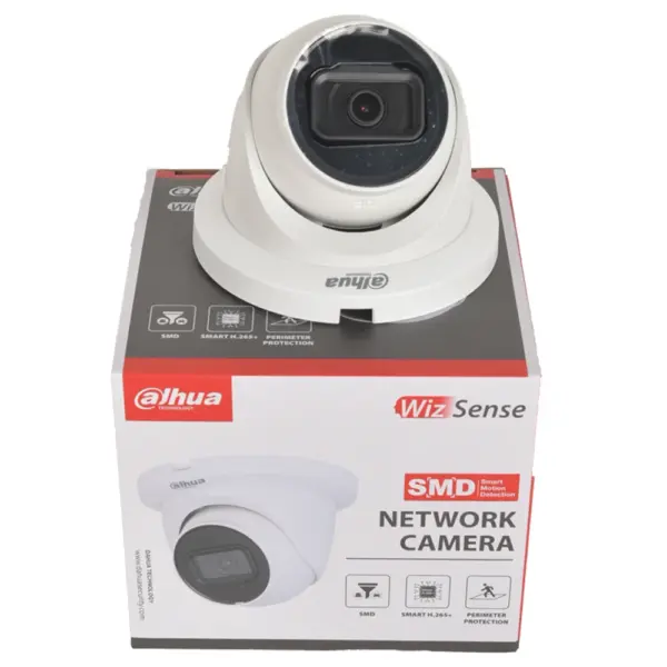 Dahua 8MP IR Fixed-focal Eyeball WizSense Network Camera 4K IPC-HDW2841TM-S 4MP IPC-HDW2441TM-S PoE IR Build-in Mic SD Card Slot - Image 4